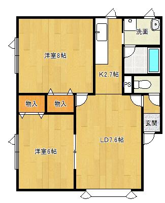  間取り図写真