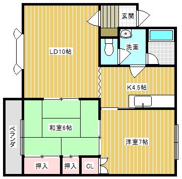  間取り図写真