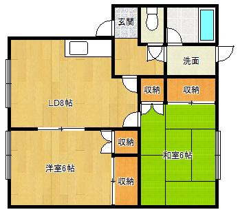  間取り図写真