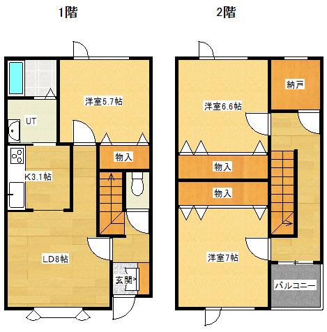  間取り図写真