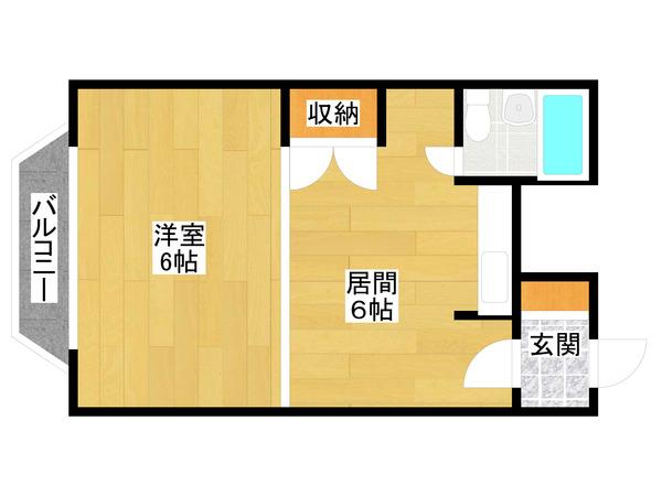 ダイヤハイツ（2） 間取り図画像