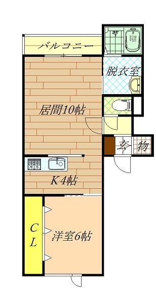 Juveni A（103） 間取り図画像