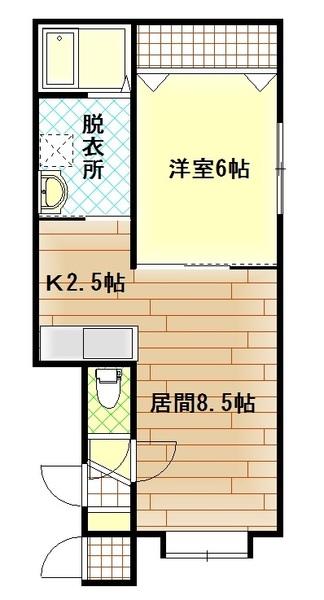 デイジー（102） 間取り図画像