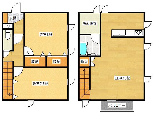  間取り図写真