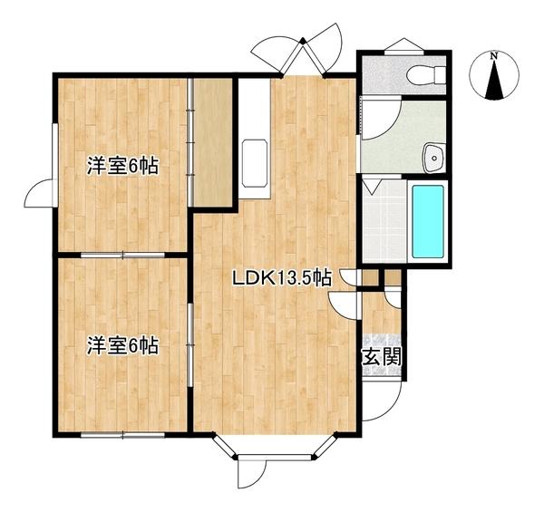  間取り図写真