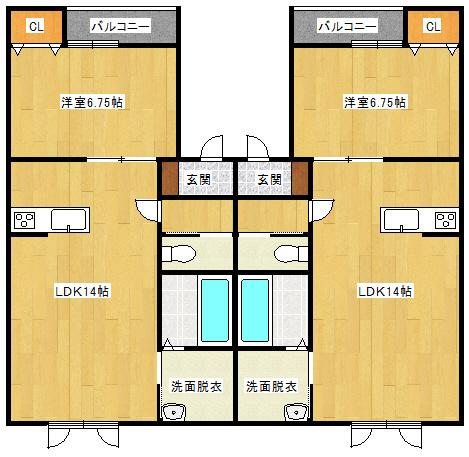  間取り図写真
