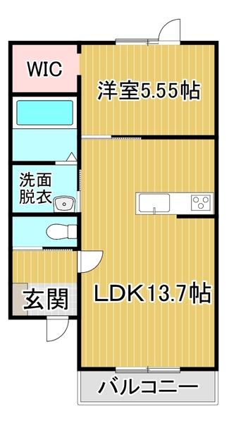 ハスコリオ・シエル（307） 間取り図画像