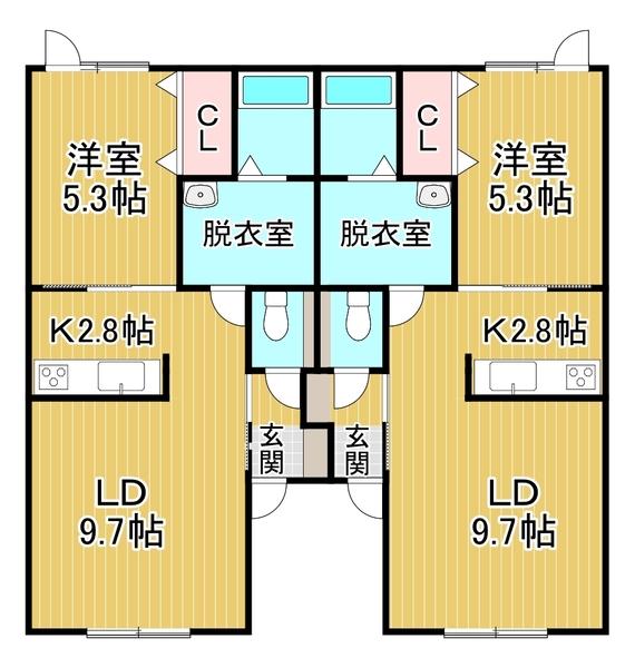  間取り図写真