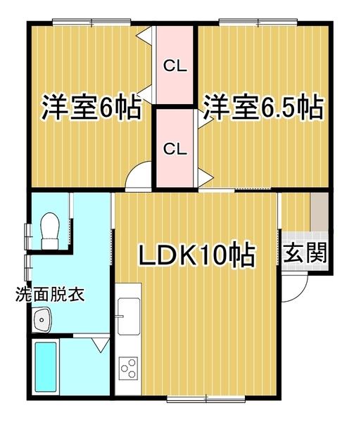 LienⅤ（リアンⅤ）（201） 間取り図画像