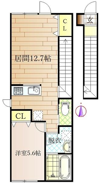  間取り図写真