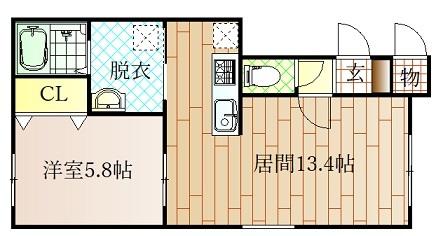 間取り図写真