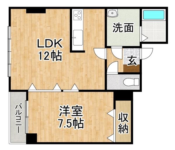  間取り図写真