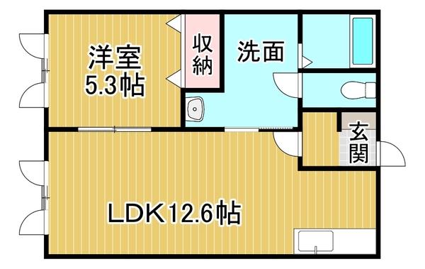 プルミエ（102） 間取り図画像