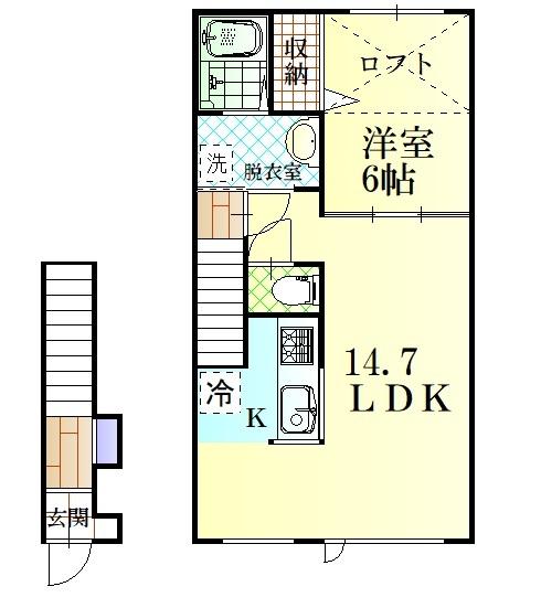 富央　（203） 間取り図画像