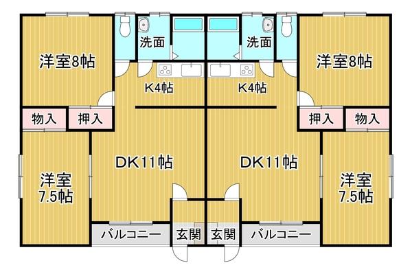  間取り図写真