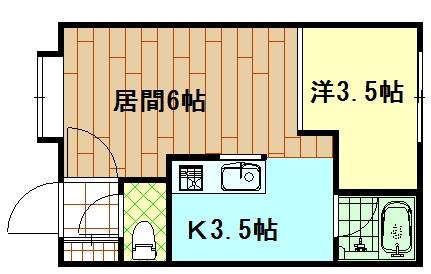 ロイヤルＡ（101） 間取り図画像