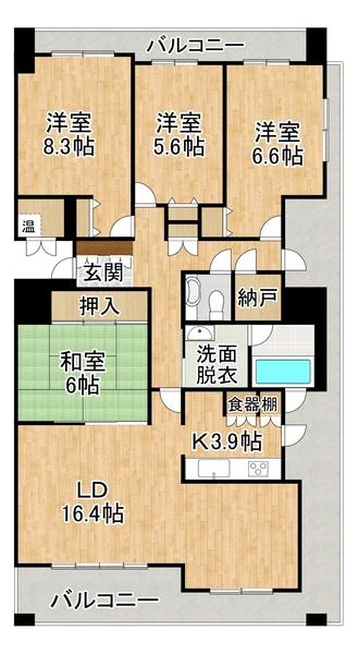  間取り図写真