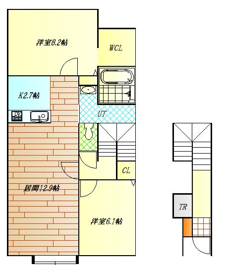 ルミュゼ南（203） 間取り図画像