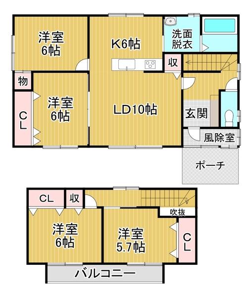  間取り図写真