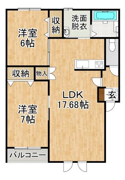  間取り図写真