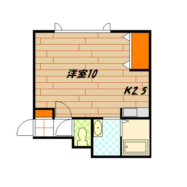 ロイヤルポケット（201） 間取り図画像