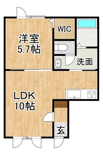  間取り図写真