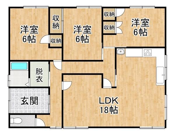  間取り図写真