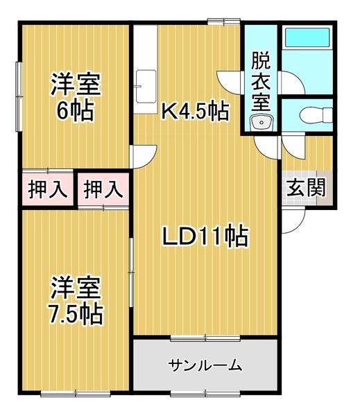  間取り図写真