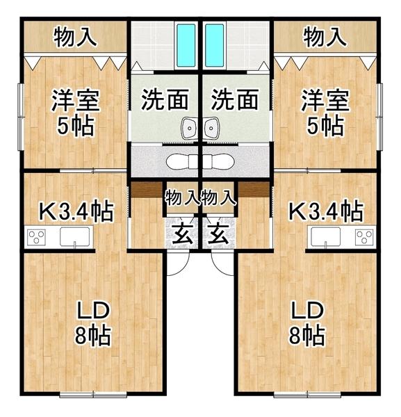  間取り図写真