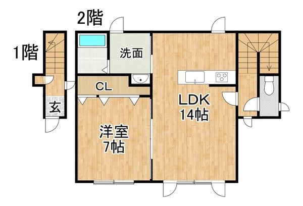  間取り図写真