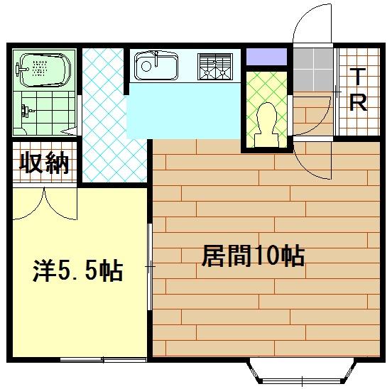ロイヤルタウンＨ 間取り図画像