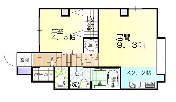 UN ESPACE 4条邸（403） 間取り図画像