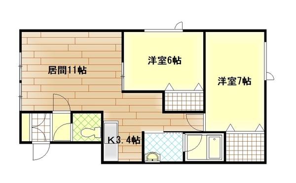  間取り図写真