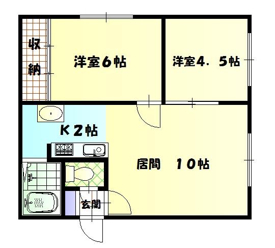 ゴールドクレスト 間取り図画像