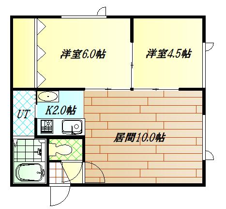 ゴールドクレスト（202） 間取り図画像