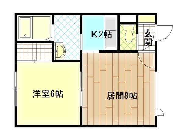 キャメロン432 間取り図画像