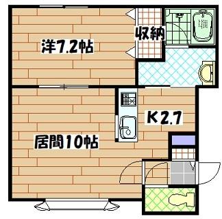 Celes（B） 間取り図画像