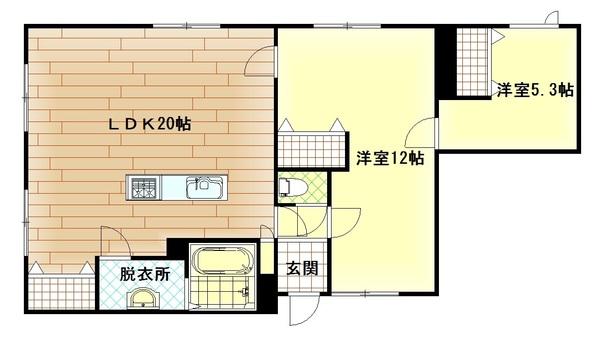  間取り図写真