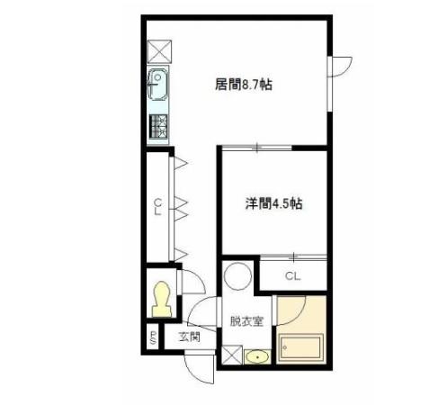  間取り図写真