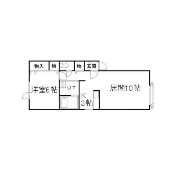 ポルテ（201） 間取り図画像