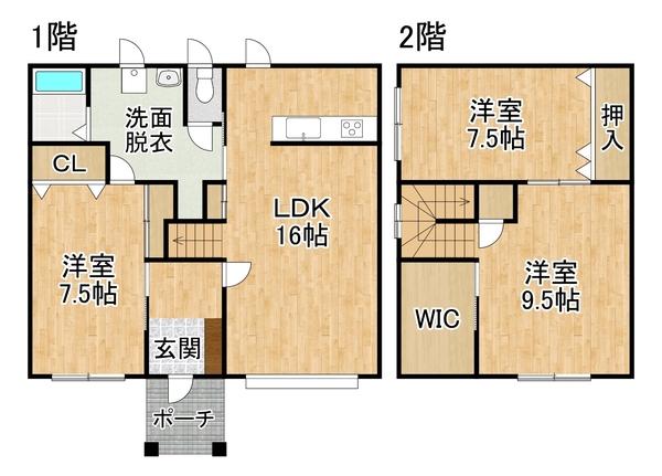  間取り図写真