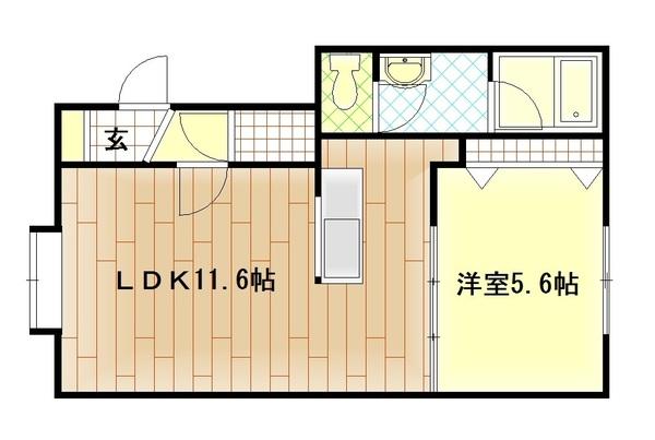 アルトⅢ 間取り図画像