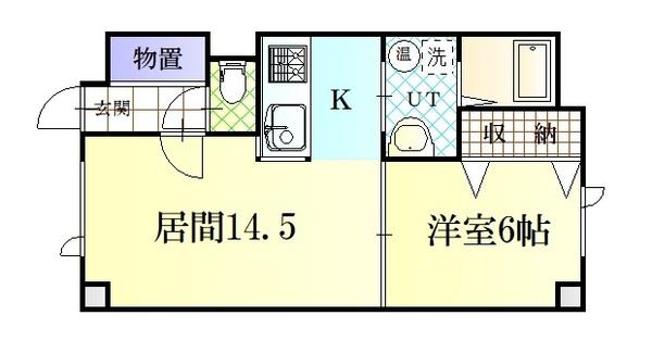 ラ・フランス 間取り図画像