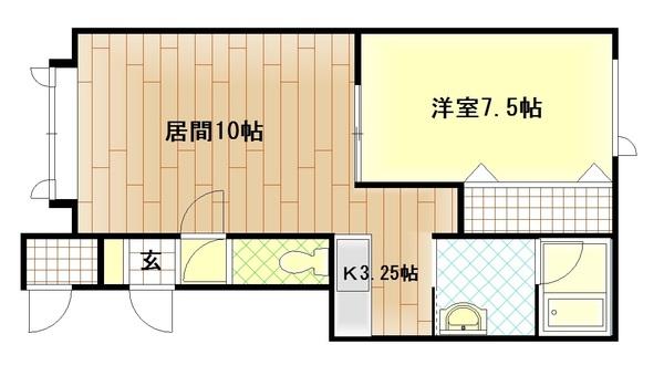 MOCOマンション 間取り図画像