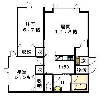  間取り図写真
