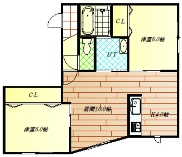 サクシード 間取り図画像
