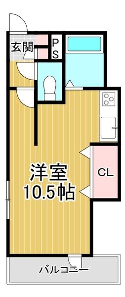 サンコーポ（107） 間取り図画像