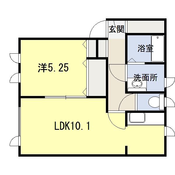 フローリアン（102） 間取り図画像