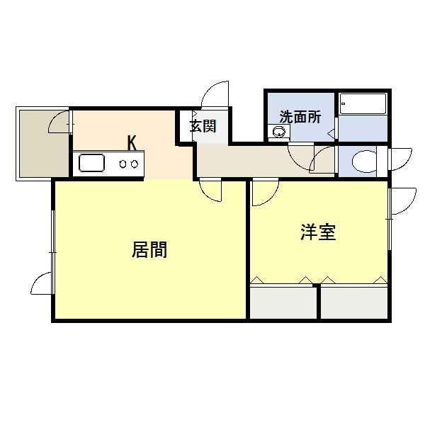 PLUS ONE（プラスワン）（205） 間取り図画像