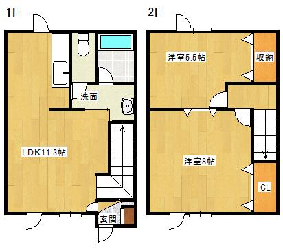  間取り図写真